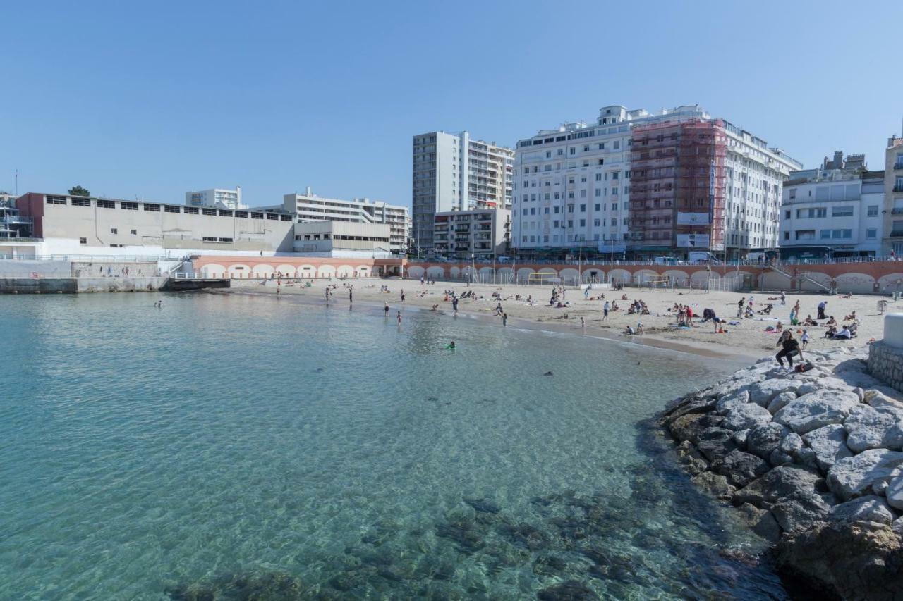 Stud Terras Ville Corniche 2 Pers Stat Gratuit Rue Modif Suivt Possib Et Accord Exclusif Marsella Exterior foto